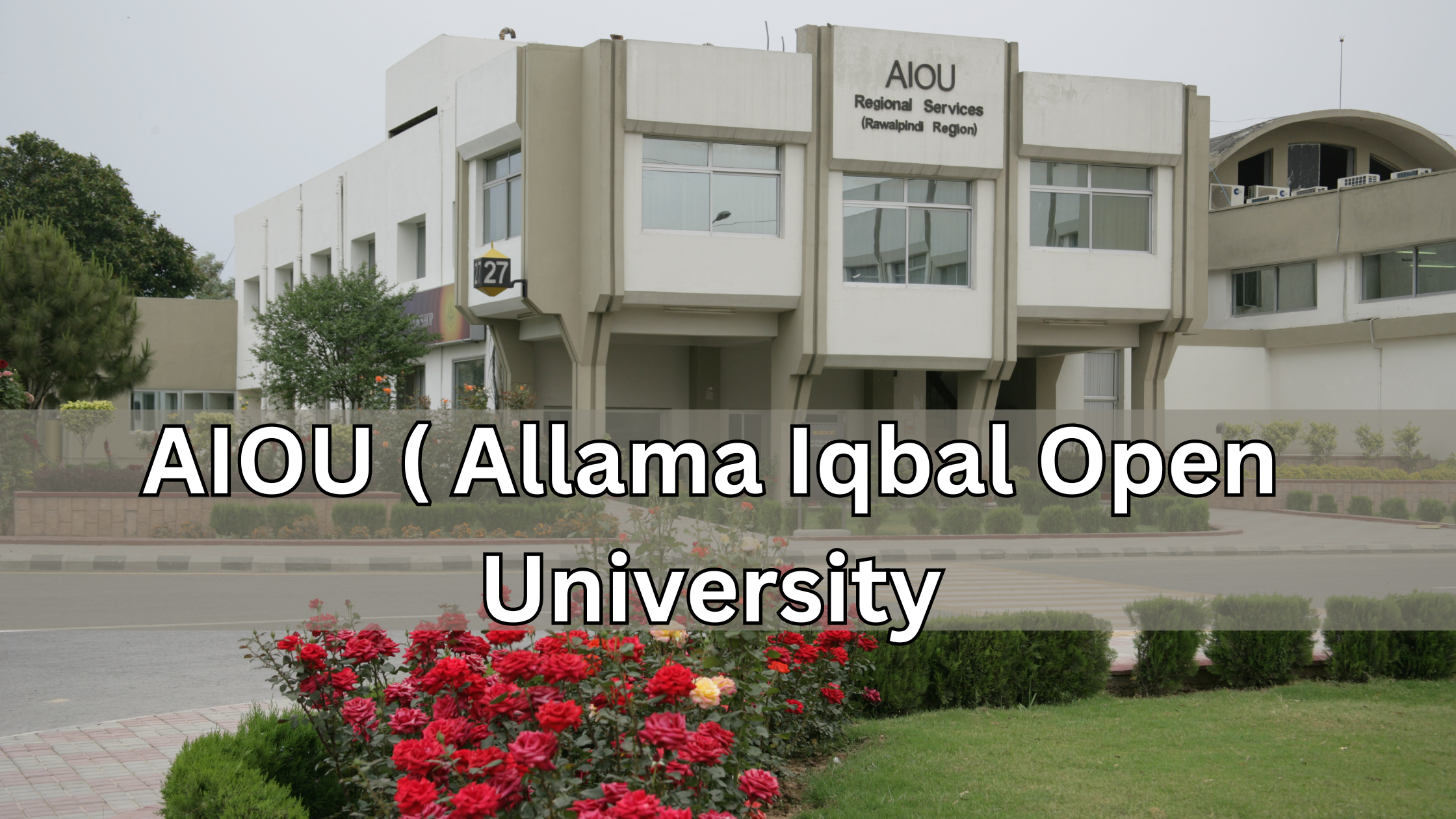 AIOU Allama Iqbal Open University