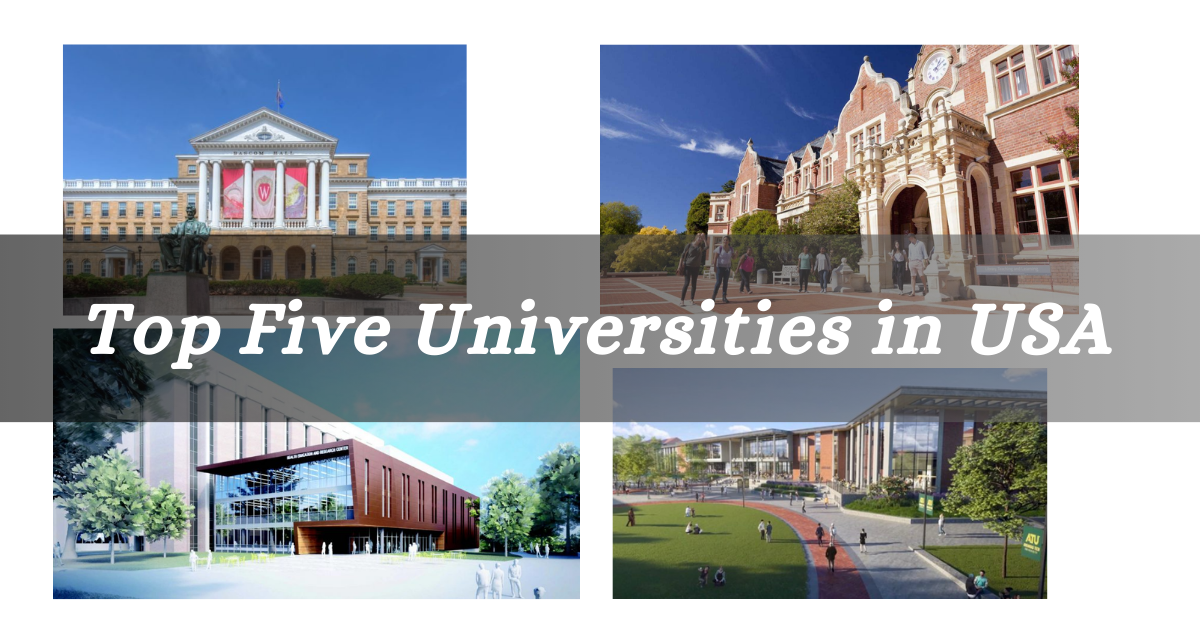 top five public universities in USA